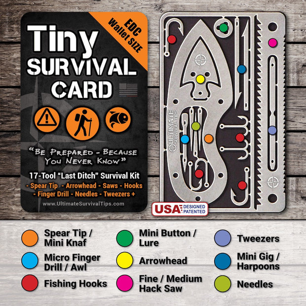 Tiny Survival® Card 2.0