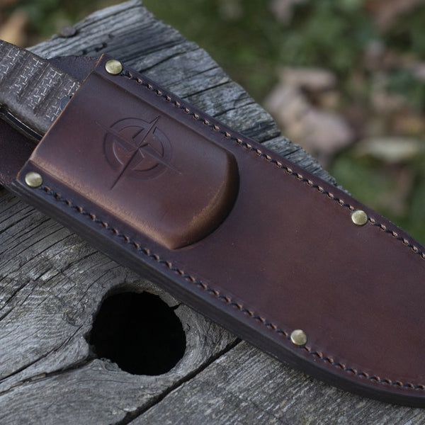 Knife Sheath Kit: Antiqued Leather 2.0