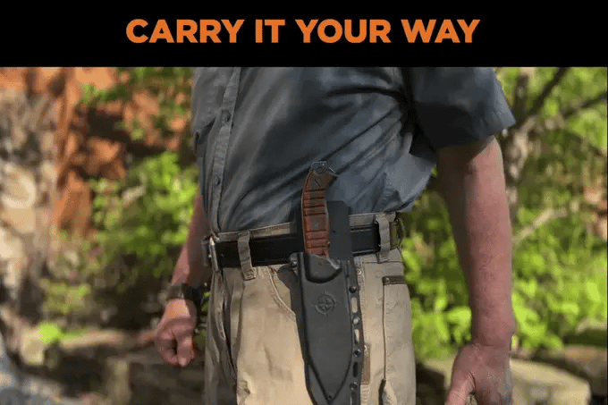 Carry it your way: the Elite X on the belt