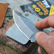 Tiny Survival Knife & Tool Sharpener Kit - 2.0