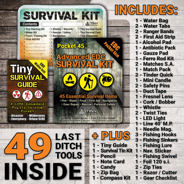 P-49 Elite Survival Kit - Bundle – Ultimate Survival Tips