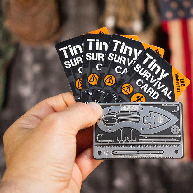 Tiny Survival Card: Amazon Exclusive - Link Below