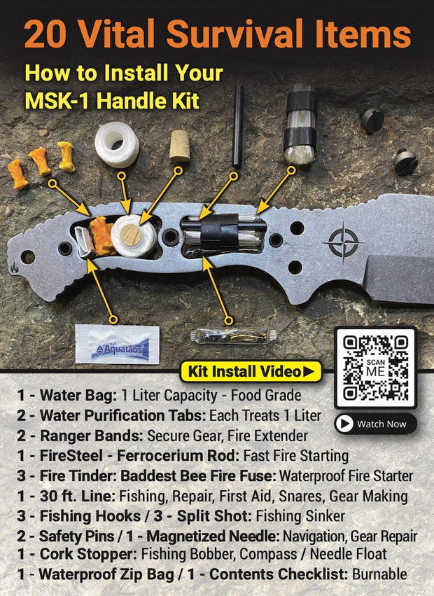 MSK-1 Handle / Micro EDC Survival Kit 2.0