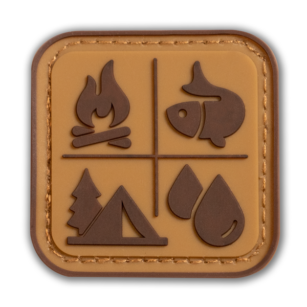 Bow Hunter Patch: Desert Tan