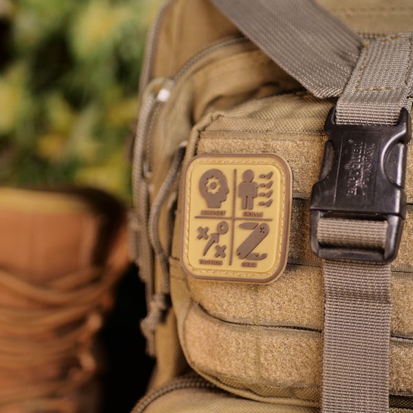 Survival Compass Patch: Orange – Ultimate Survival Tips