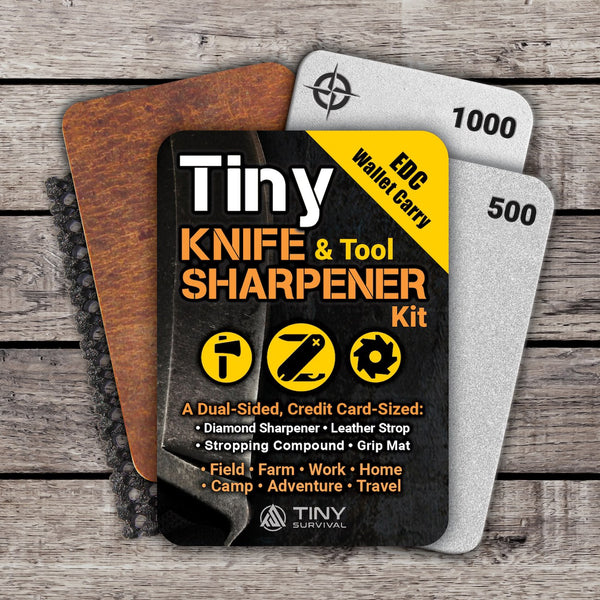 Tiny Knife Sharpener Kit: EDC