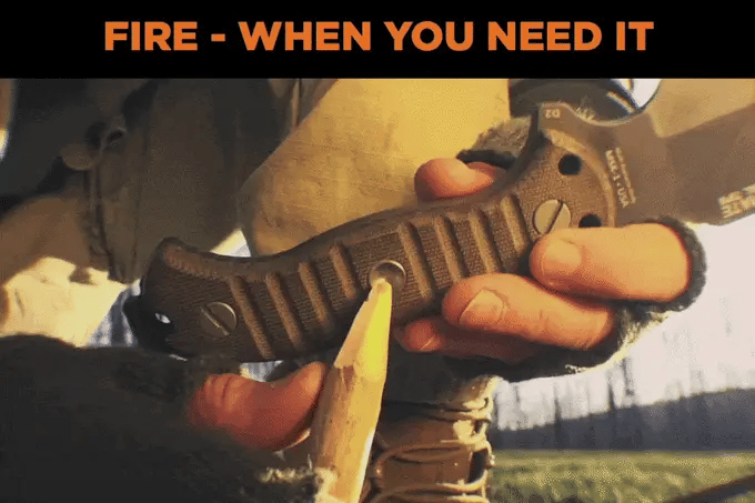Fire when you need it