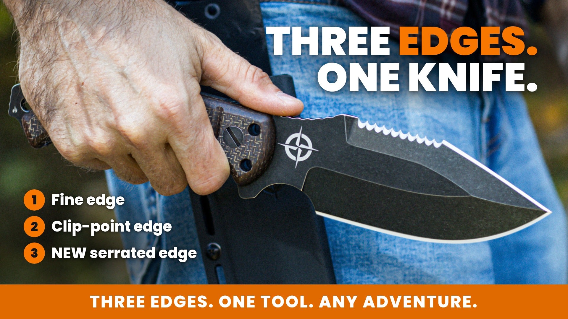 MSK-1 Warrior X: three edges, one knife